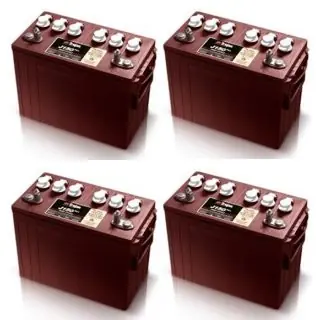 Geprüft Ersatzakku Set Trojan Batterien für Club Car DS 48V ab 09/2005
