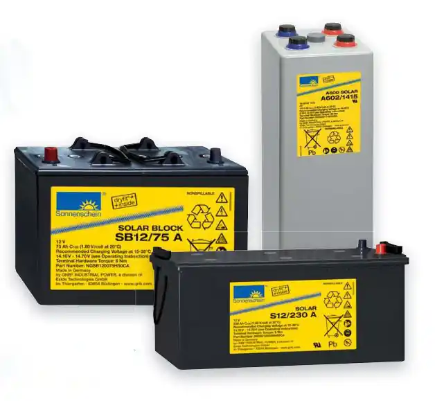 Begrenztes Angebot Exide Sonnenschein Solar A602/625 2V 623Ah (C120) dryfit Blei-Gel Akku VRLA