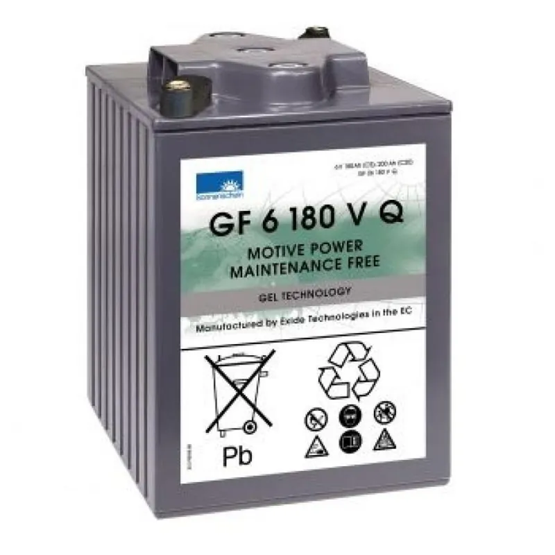 Exide Sonnenschein GF 06 180 V Q dryfit Blei Gel Antriebsbatterie 6V 180Ah (5h) VRLA Schneller Versand