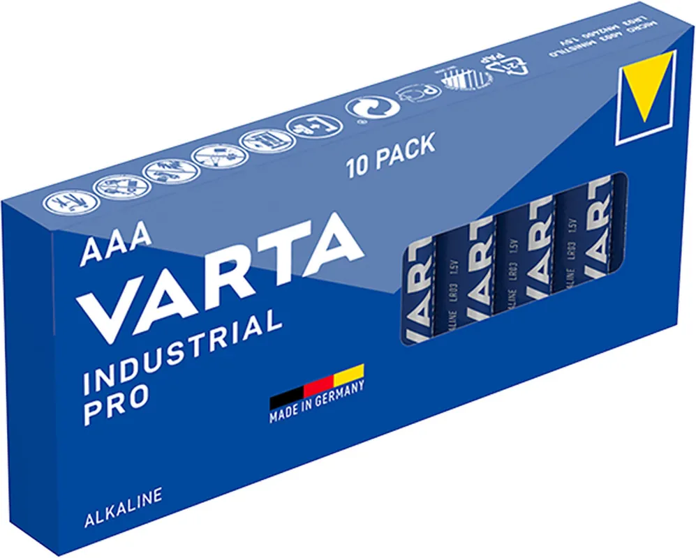 Varta Industrial Pro Micro AAA Batterie 4003 10 Stk. (Tray) Echt