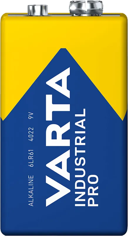 Top-Angebot Varta Industrial Pro 9V Block Batterie 4022 (lose)