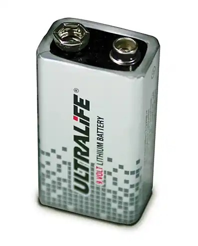 Ultralife U9VL-J-P-10 - 9V Block Power Cell Lithium Batterie 9V 1200mAh Schneller Versand