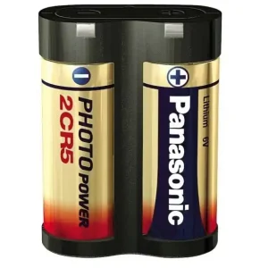 Panasonic 2CR5 6V Photo Power Lithium Batterie (1er Blister) Finale Aktion