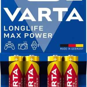 Varta Longlife Max Power Mignon AA Batterie 4706 LR06 (4er Blister) Garantierte Lieferung