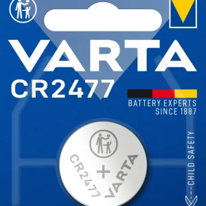 Geprüft Varta Knopfzelle CR2477 Lithium 3V (1er Blister)