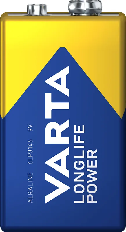 Varta Longlife Power 9V Block Batterie 4922 6LR61 (lose) Ausverkauf