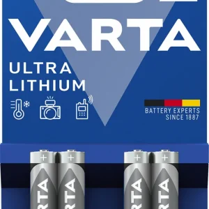 Echt Varta Ultra Lithium L92 Micro AAA Batterie (4er Blister)