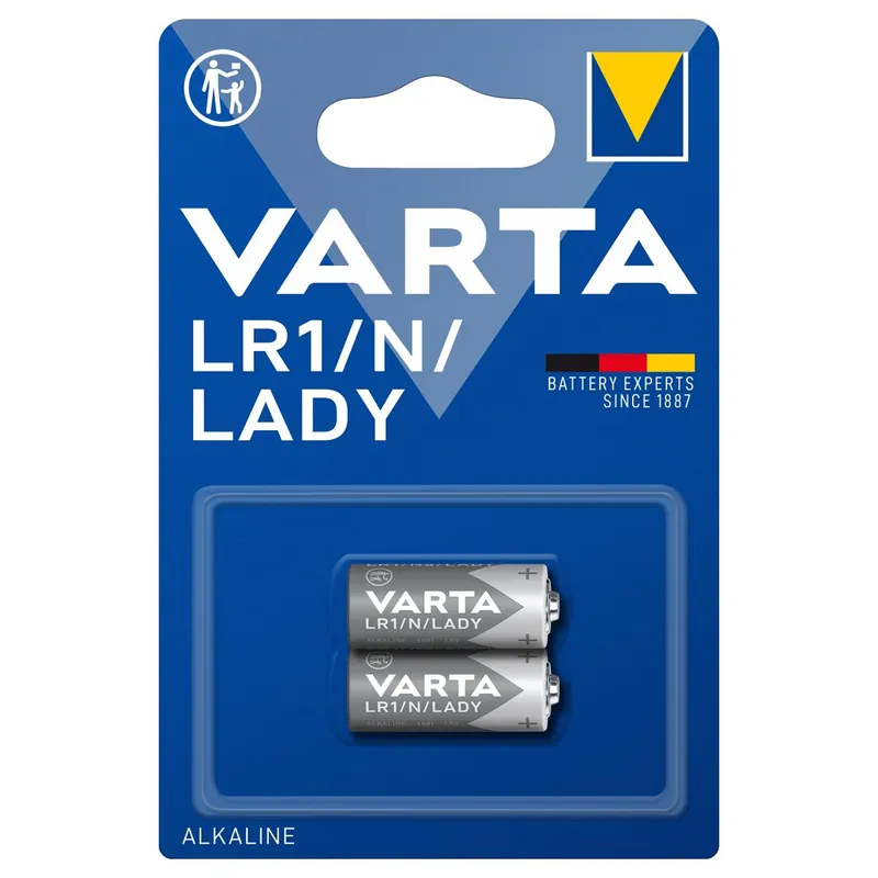 Varta Professional Lady LR1 4001 N Fotobatterie 1,5V (2er Blister) Finale Aktion