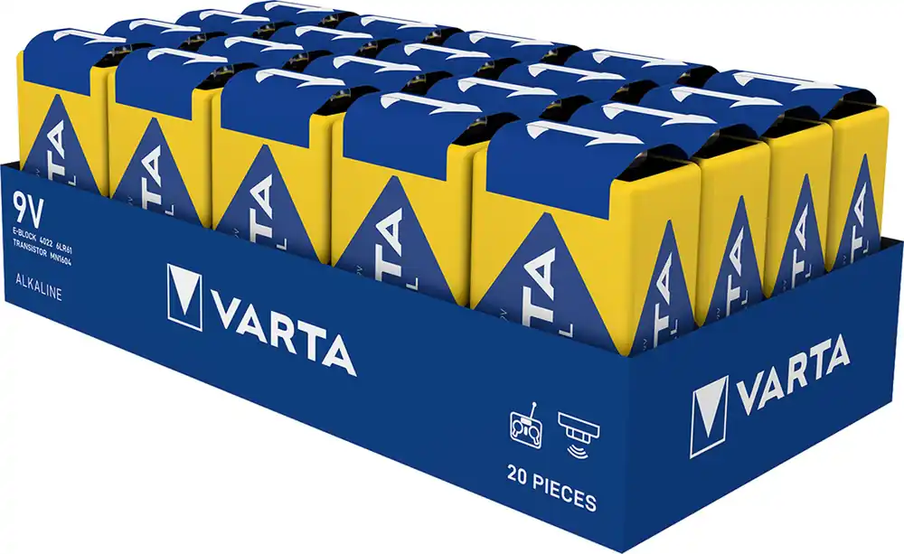 Top-Preis Varta Industrial Pro 9V Block Batterie 4022 20 Stk. (Tray)