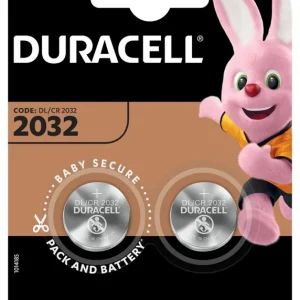 Zertifiziert Duracell Lithium CR2032 Knopfzelle (2er Blister)
