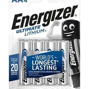 Jetzt Kaufen Energizer Ultimate Lithium L91 Mignon AA Batterie (4er Blister)