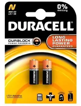 Top-Angebot Duracell Lady LR1 Batterie N MN9100 1,5V (2er Blister)