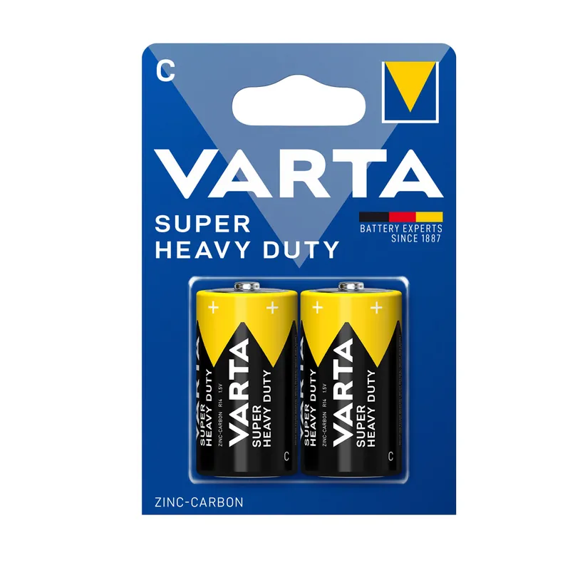 Angebot Varta C Super Heavy Duty ZnC (2er Blister)