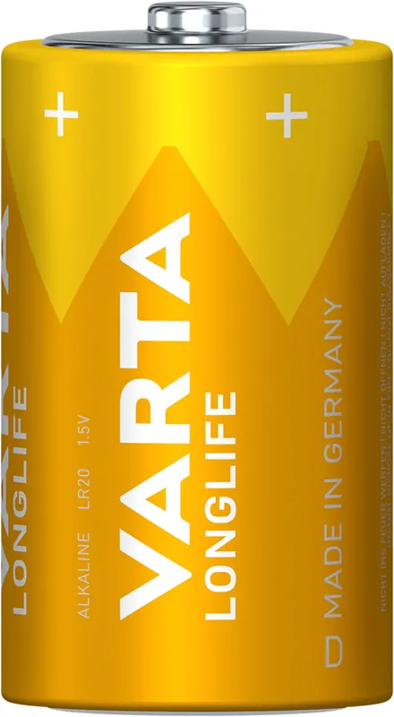 Varta Longlife Mono D Batterie 4120 LR20 (lose) Saisonangebot
