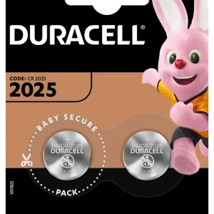 Top-Seller Duracell Lithium CR2025 Knopfzelle (2er Blister)