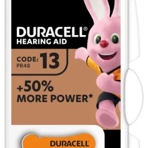 Duracell ActivAir Easy Tab 13 Hörgeräte Batterie 1,4V (6er Blister) Nur Für Kurze Zeit