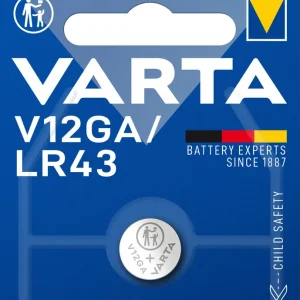 Varta Knopfzelle V12GA LR43 1,5V (1er Blister) Jetzt Kaufen