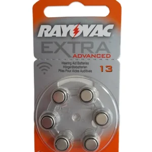 Rabatt Rayovac Extra Advanced 13 PR48 Hörgeräte Batterie (6er Blister)