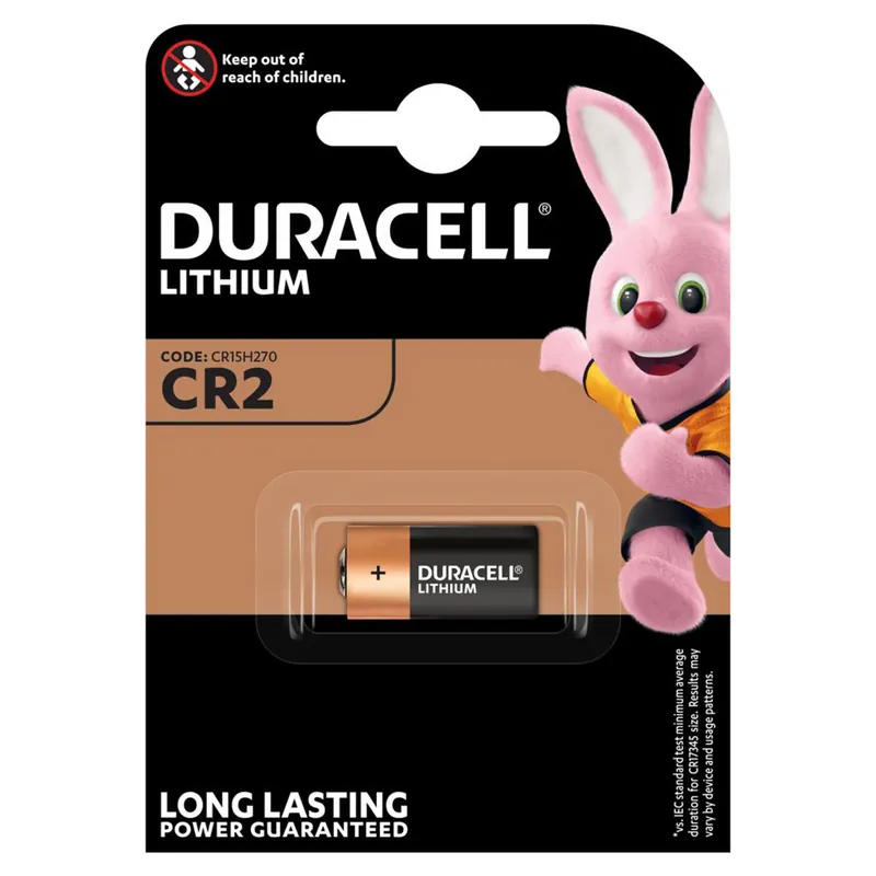 Must-Have Duracell LITHIUM CR2 3V Primär CR17355 Fotobatterie (1er Blister)