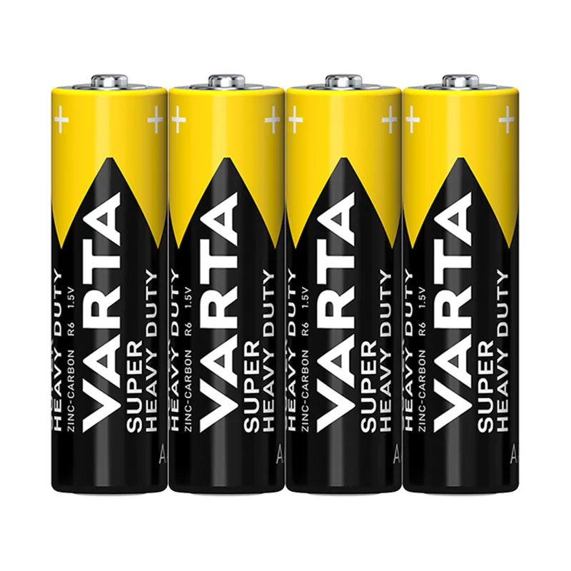 Abverkauf Varta AA 1200mAh Super Heavy Duty ZnC (4er Folie)