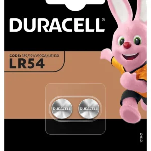 Wochenendangebot Duracell LR54 Knopfzelle Alkali-Mangan (2er Blister)