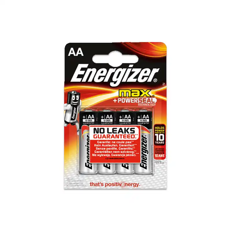 Energizer MAX LR06 Mignon AA Alkaline Batterie (4er Blister) Sale