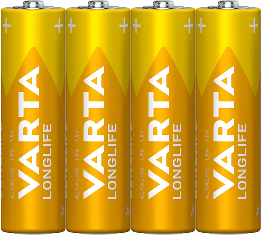 Varta Longlife Mignon AA Batterie 4106 (4er Folie) Beliebt