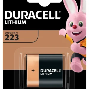 Duracell Lithium DL 223 CR-P2 / 6 Volt Lithium-Fotobatterie (1er Blister) Bestpreis