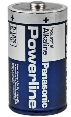 Expressversand Panasonic Industrial Powerline LR20 Mono D Alkaline Batterie (Bulk)