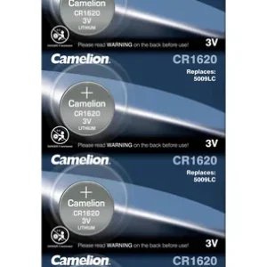 Camelion CR1620 Lithium Knopfzelle (5er Blister) Ausverkauf