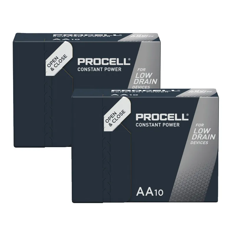 Zertifiziert Duracell Procell Constant Alkaline LR6 Mignon AA Batterie MN 1500 1,5V 20 Stk. (Box)