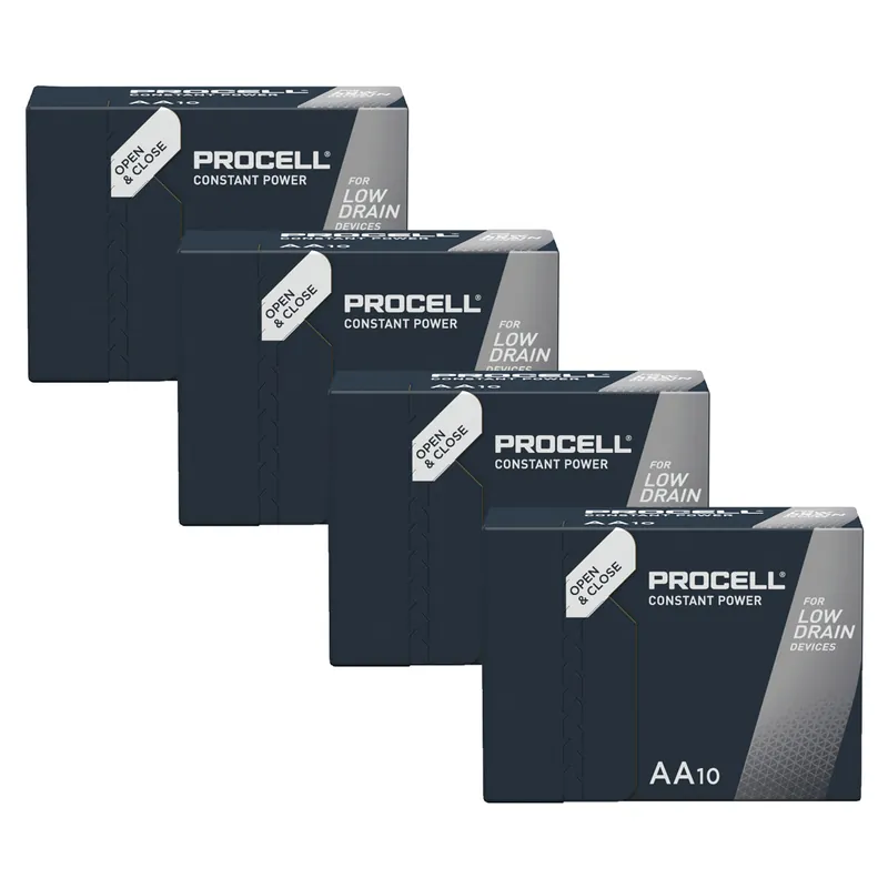 Duracell Procell Constant Alkaline LR6 Mignon AA Batterie MN 1500 1,5V 40 Stk. (Box) Angebot