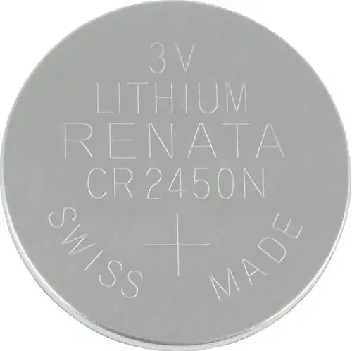 Renata CR2450N Knopfzelle Lithium-Mangandioxid 1er Blister Geprüft