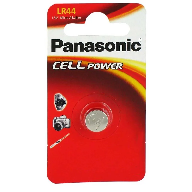 Top-Angebot Panasonic LR44 Alkaline Knopfzelle (1er Blister)
