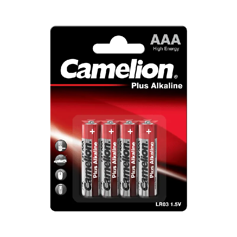 Neuheit Camelion PLUS LR03 Micro AAA Alkaline Batterie (4er Blister)