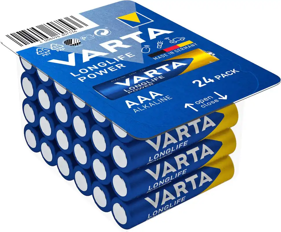 VARTA Longlife Power AAA Cube Pack24 Günstig