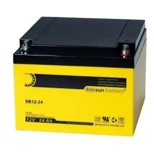 Echt Sun Battery SB 12-24 V0 12V 24Ah (C20) AGM Batterie mit VdS