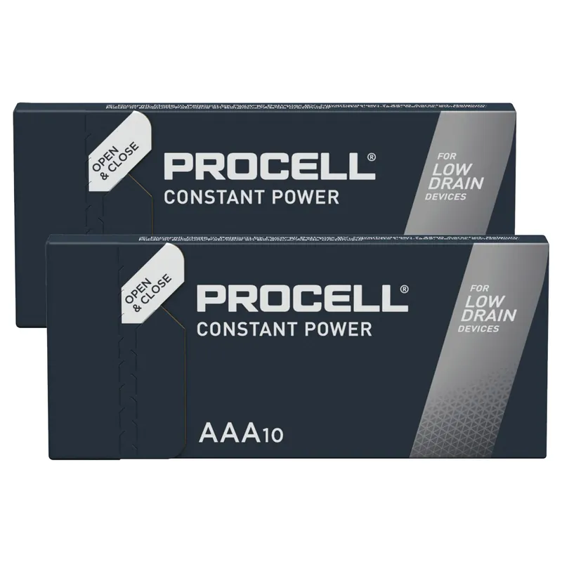 Duracell Procell Constant Alkaline LR3 Micro AAA Batterie MN 2400 1,5V 20 Stk. (Box) Jetzt Kaufen