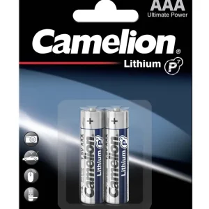 Camelion AAA Lithium Batterie FR03-BP2 (2er Blister) Solange Der Vorrat Reicht