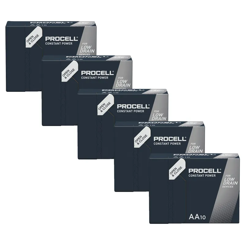 Duracell Procell Constant Alkaline LR6 Mignon AA Batterie MN 1500 1,5V 50 Stk. (Box) Online Kaufen