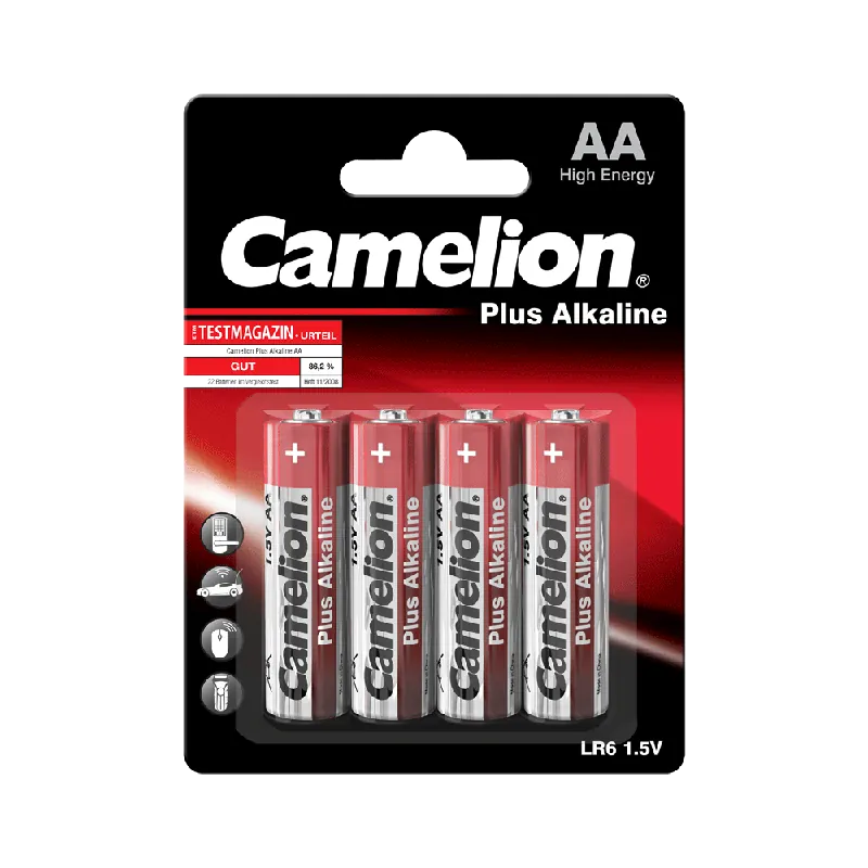 Camelion PLUS LR06 Mignon AA Alkaline Batterie (4er Blister) Schneller Versand