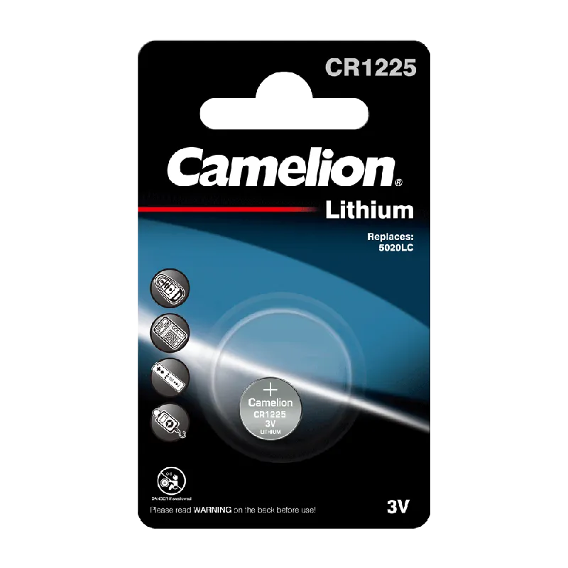Camelion CR1225 Lithium Knopfzelle (1er Blister) Echt