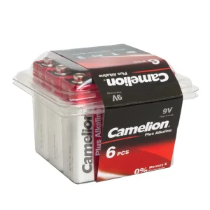 Neu Camelion PLUS 6LR61 6LF22 9V Block Alkaline Batterie (6er Box)
