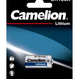 Camelion Lithium CR123A 3V Fotobatterie (1er Blister) Neue Kollektion