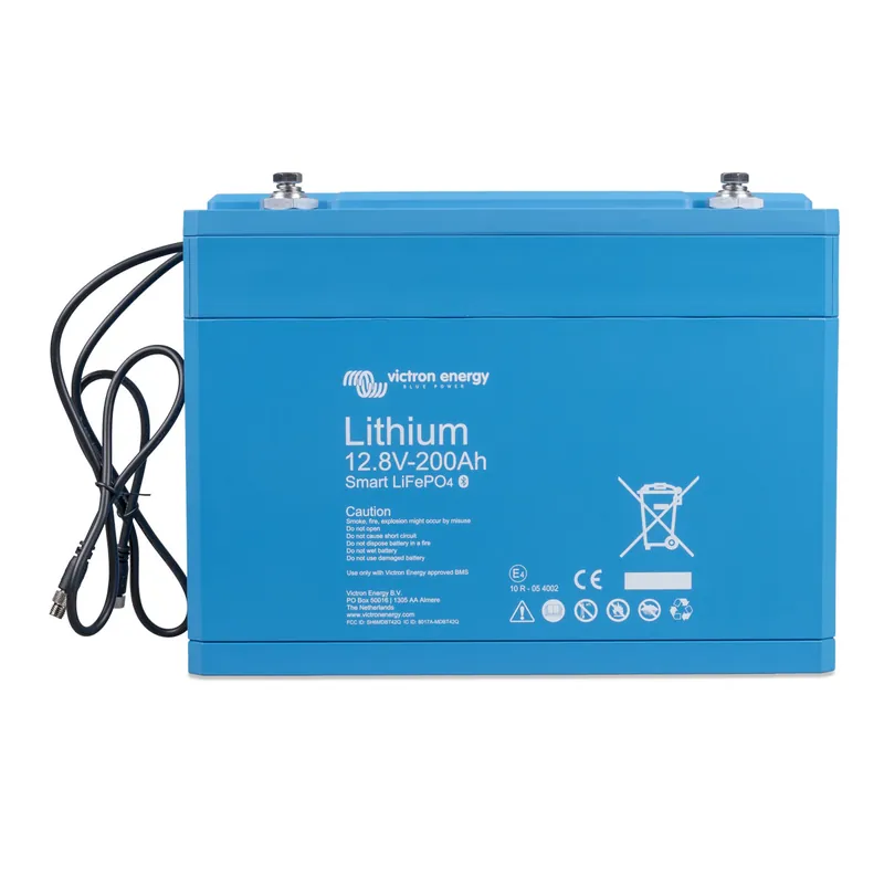 Victron Energy 12,8V 200Ah Smart LiFePO4 Lithium Batterie Neue Kollektion