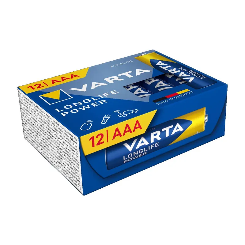 VARTA Longlife Power AAA Cube Pack 12er Direkt Vom Hersteller