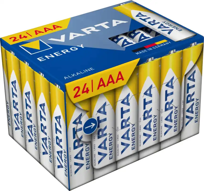 Saisonangebot VARTA Energy AAA Cube LR03 Pack24