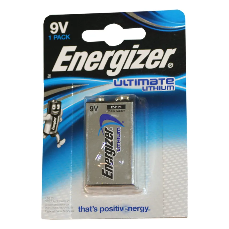 Mega-Angebot Energizer Ultimate Lithium L522 9V Block (1er Blister)