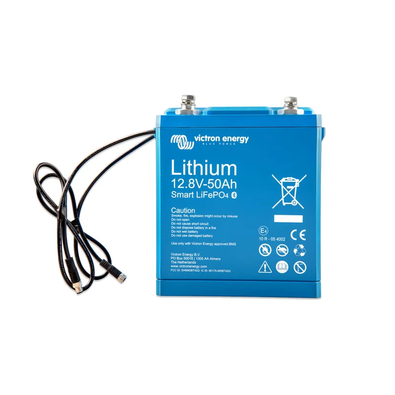 Victron Energy 12,8V 50Ah Smart LiFePO4 Lithium Batterie Neue Kollektion