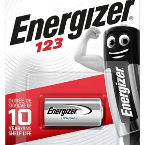 Energizer CR123 Fotobatterie CR123A Lithium 1500mAh 3V (1er Blister) Abverkauf